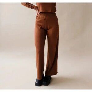 Callahan Brown Knit Pants S NWT Julia Knit $115